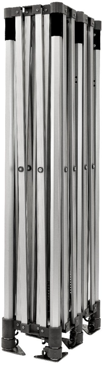 Easy Up | Partytent | Vouwtent | 3x6m GO-UP40 | Aluminium | Olivijn Zand | Inclusief sterke PVC opberghoes en spanbanden set met haringen