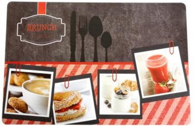 placemat - brunch - 42x29cm - set van 4