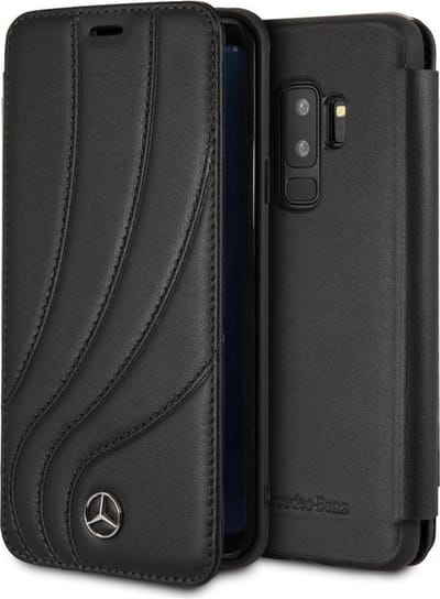 Samsung Galaxy S9+ hoesje - Mercedes-Benz - Zwart - Leer