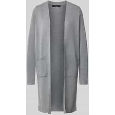 Lange cardigan van viscosemix, model 'SABA'