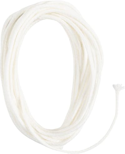 Lont voor Bijenwas vellen, Voor gebruik met kaarsen die zijn gemaakt van platen bijenwas, afm 3, dikte 2-3 mm, 100 gr, 3 m