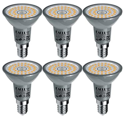 E14 LED-Lampen Warm Wit 6.5W - Duurzame en Energiezuinige Verlichting - 120° Stralingshoek - 6-Pack