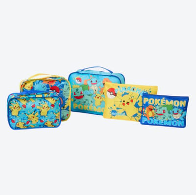 Pokémon Koffer Organizers – Set van 5 – Reisorganizers – Opbergzakken voor Koffer - Pak In als een Echte Pokémon Trainer!