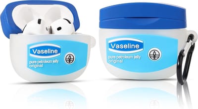 Hoes voor AirPods 4e generatie - Siliconen Cartoon Oplaadhoes met Karabijnhaak