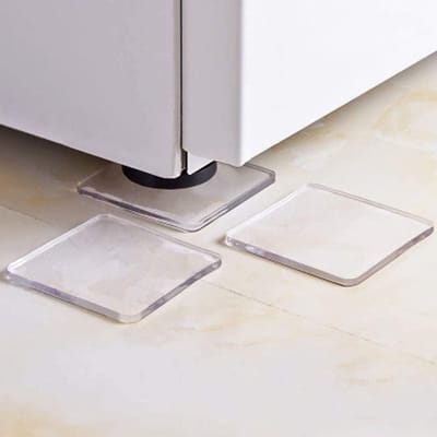 Vibratieabsorberende Pads voor Wasmachine, Antivibratie Mat, Antislip Siliconen Mat, Set van 8