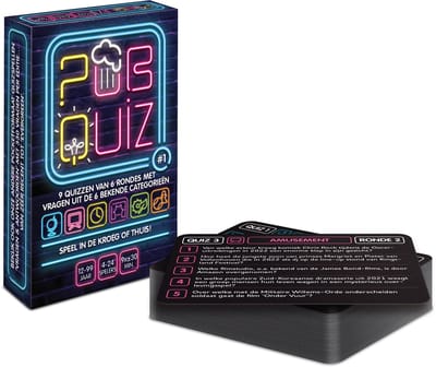 Pubquiz #1; 9x pubquiz van 6 rondes - quizpuzzels - pocketformaat Vragenspel - Kaartspel - Quizspel / Partyspel met Trivia voor thuis, in de kroeg of onderweg - 4-24 spelers / groepen - totaal 198 vragen over Nederland!
