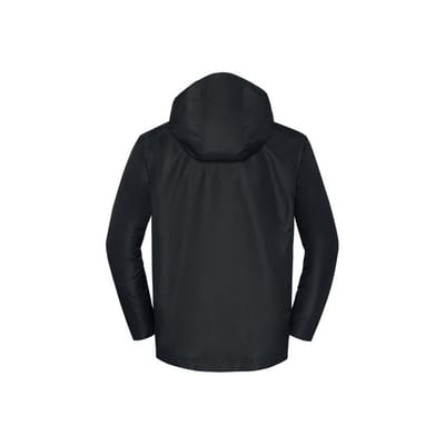Russell Collection Heren Essentiële Weerbestendige Shell Jacket (Zwart)