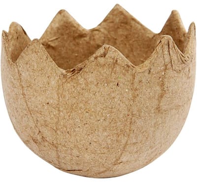 Eierschaal, H: 4 cm, d 5 cm, 8 stuk/ 1 doos
