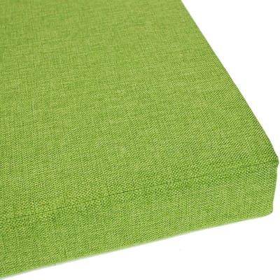 Bankkussen Set - Zitkussens - Buitenmeubilair - Hoge Dichtheid Spons - 155x35x8cm - Groen