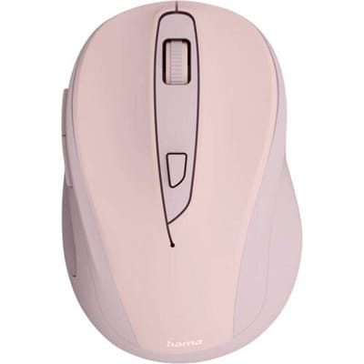 Hama WM-400 - Optische draadloze muis - 6 knoppen - 2.4 GHz RF - Stil - Roze