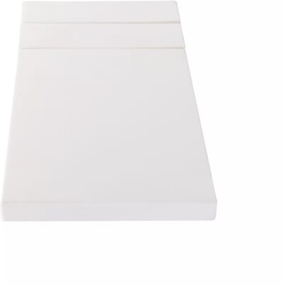 Vente-unique Schuimmatras 90 x 140|170|200 cm die meegroeit dikte 10 cm - AQUILON van YSMÉE L 200 cm x H 10 cm x D 90 cm