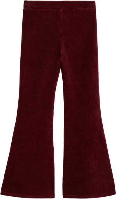 WE Fashion Meisjes velvet flared legging