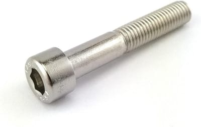 Cilinderschroeven - Binnenzeskant Schroeven - Bevestigen van Onderdelen - Roestvrij Staal A2 - M6x70 - Zilverkleurig