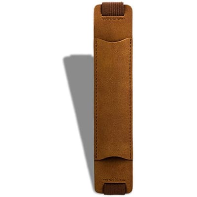 Verstelbare Elastische Band Penhouder PU Leer Penhoes Etui Elastische Notitieboek Penhouder 8-1,5 Inch Afneembaar