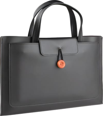 Laptoptas - 11 tot 14 inch - 3 Vakken - Vegan Leer - Laptophoes - Laptop Tas - Geschikt voor o.a Dell XPS 13, MacBook Air Pro, Surface Pro 9, ChromeBook - Zwart