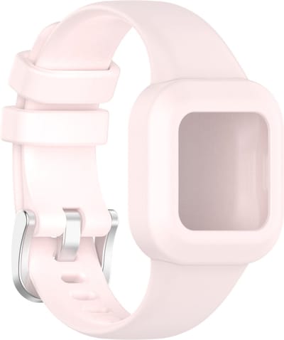 By Qubix - Siliconen one color bandje - Zand roze - Geschikt voor Garmin Vivofit Junior 3