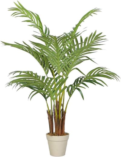 Kunstpalm Phönix 80 cm met 10 palmwedels - realistische decoratie van PEVA-materiaal