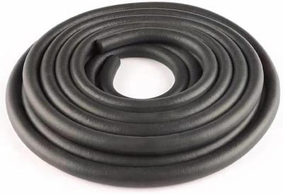 EPDM Afdichtingskoord - Voegensnoer Rubberkoord - Scheuren Dichten - Flexibel Schuimrubber - 5 meter 13 mm - Zwart
