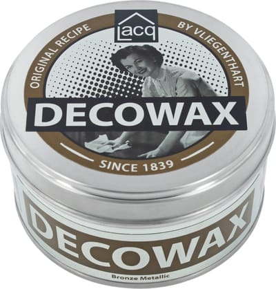 Lacq Decowax Bronze Metallic - Decoratieve Interieurwas - Wax- 370 ML - Hout- Vloeren - Meubels