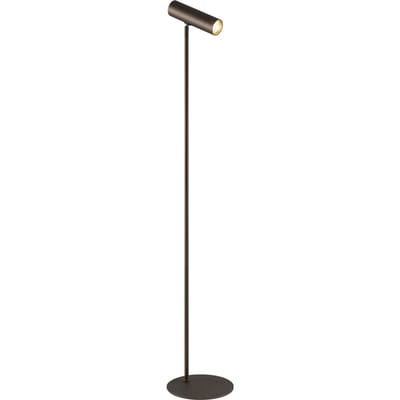 Home sweet Home Focus vloerlamp - donkerbrons, GU10, verstelbaar