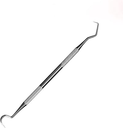 SVN® Tandartshaakje - Tandplak Haakje - Tandsteen Haakje - Zilver- 17cmx2cmx1cm; 20 g