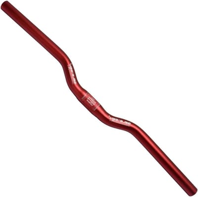 Kinder Fietsstuur - Riser Bar - Fietsen Verbeteren - Lichtgewicht Aluminium - 520mm Lengte - Rood