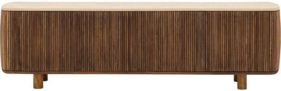 Goossens Tv Meubel Nova, 4 Deuren - Mortex Beige