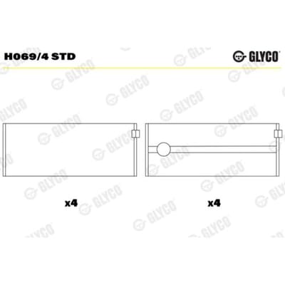 Krukaslagerset GLYCO H069/4 STD