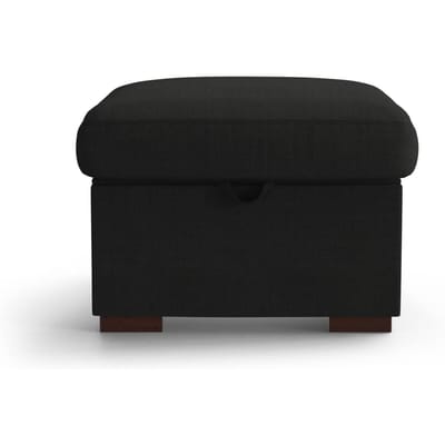 Hocker Odeon linnen met opbergruimte | NADUVI Collection