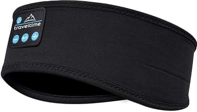 Traveltime® - Slaapmasker met Speakers - Bluetooth 5.0 - voor Vrouwen & Mannen - Oogmasker slaap