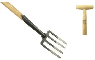 De Wit Damesgreep 4 Tands Met Essen Steel 70 Centimeter