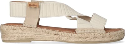 Toni Pons Eire-TR Dames Espadrilles Cru |  Beige | Textiel | Maat 37