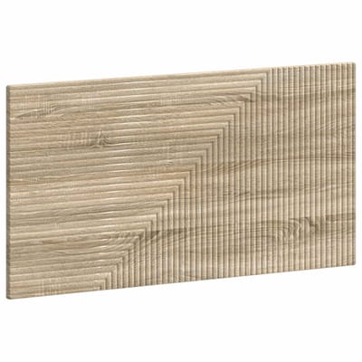 vidaXL - Wandgemonteerd - Hoofdbord - HAARLEM - Sonoma - Eiken - Bewerkt - hout