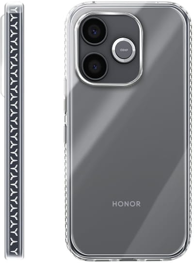 Force Case, Hoesje geschikt voor Honor 600 Lite - Anti-Shock 3m & 360° Bescherming & Anti-Vergeling, Transparant