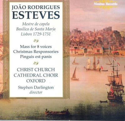 The Choir Of Christ Church Cathedral, Stephen Darlington - Esteves: Mass For 8 Voices | Christmas Responsories | Pinguis Est Panis (CD)