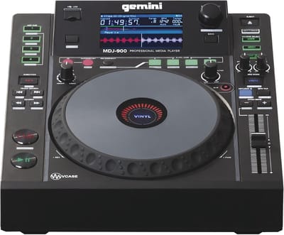USB DJ Media Player met 4,3 inch Kleurendisplay en 8 inch Jogwheel