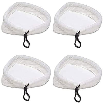 Universele Microfiber Stoommop Pads - 4 Stuks, Wasbare en Herbruikbare Huishoudelijke Reinigingspads