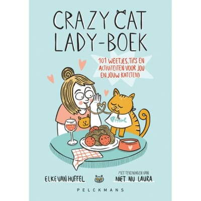 Crazy Cat Lady-Boek - Pelkmans - Elke Van Huffel