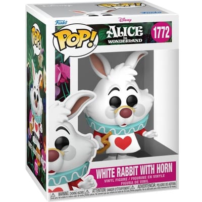 Alice in Wonderland - White Rabbit with horn vinylfiguur 1772 - Funko Pop! - Funko Shop Europe