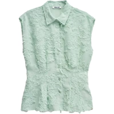 Dames jacquard tanktop Salsa Jeans