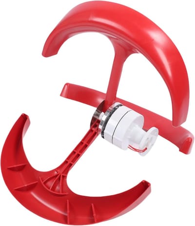 Windenergiegenerator 300W - Verticale as turbine - Energie opwekken - Geluidsarme rotor - 57x35x20 cm