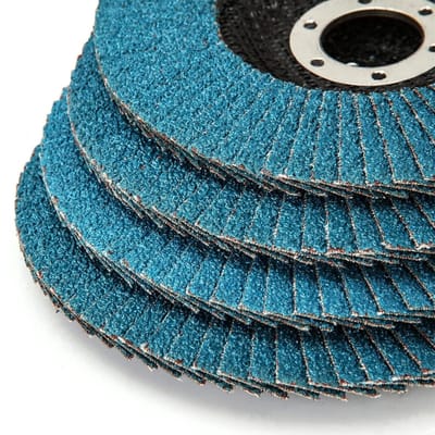 Set van 20 Professionele 125 mm Schuurdiscs voor Metaal - Verwijderen van Rook, Roest, Polijsten en Afwerken