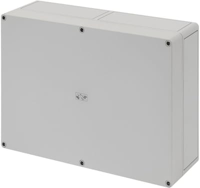 Lege Behuizing - Stoppenkast Leeg - Elektrische Installatie - Zonder Reliëf - 360x254x111 mm - Grijs