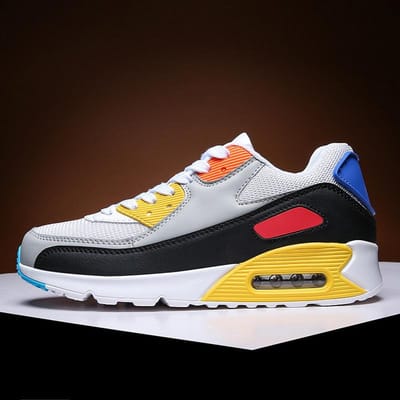 Herenschoenen Outdoor Grote Maat Sport Witte Schoenen Lente Heren Koppel Air Cushion 41 white