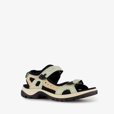 ECCO Offroad leren dames wandelsandalen beige - Maat 37