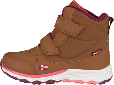Trollkids Hafjell Winter Boots - Winterschoenen - Kinderen Caramel / Salmon / Redwood 30
