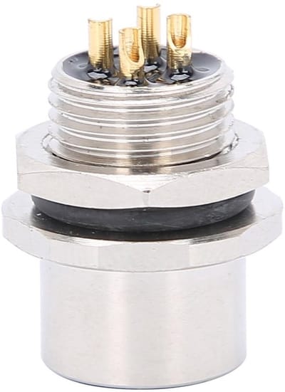 Allecto - Luchtvaartstekker - 4-Pins Connector - Waterdicht Ip67
