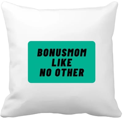 Akyol - bonusmom like no other Kussen hoes - Moeder - geweldige bonusmoeder - niemand anders - verjaardag - cadeau - kado - bedankje - geschenk - 40 bij 40 cm