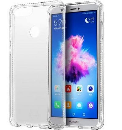 Itskins, Hoesje geschikt voor Huawei P Smart - Spectrum Series Semi-hardcase, Transparant