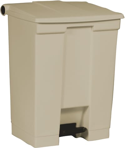 Rubbermaid Step On Container - 68 l - Beige